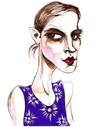 Emma Watson - Karikatur